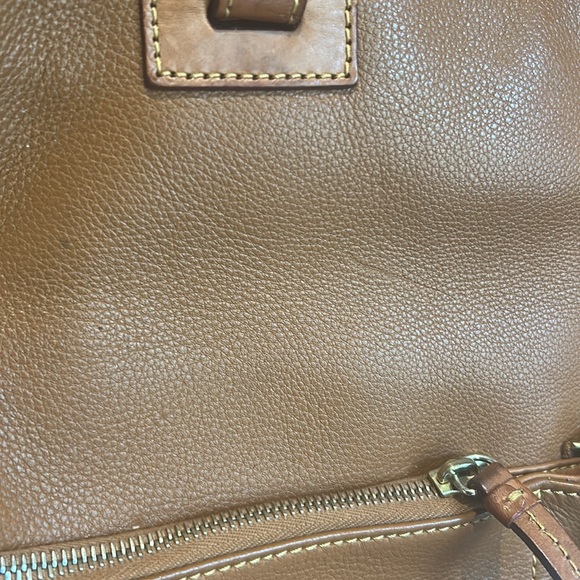 Dooney & Bourke Leather Convertible Shopper in Desert - Picture 9 of 9